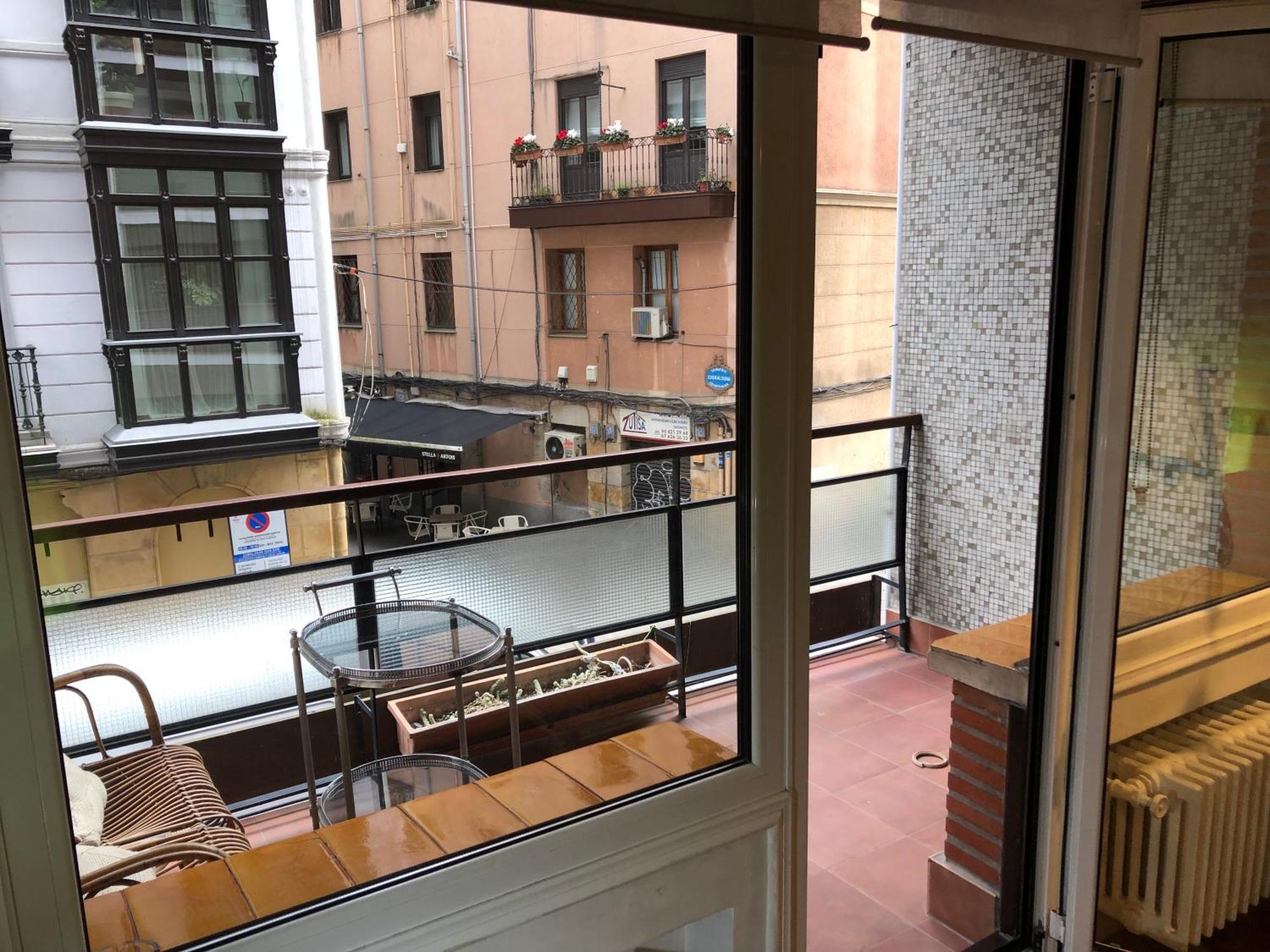 Suite En Apartamento Privado Terraza Centro Bilbao Exterior foto